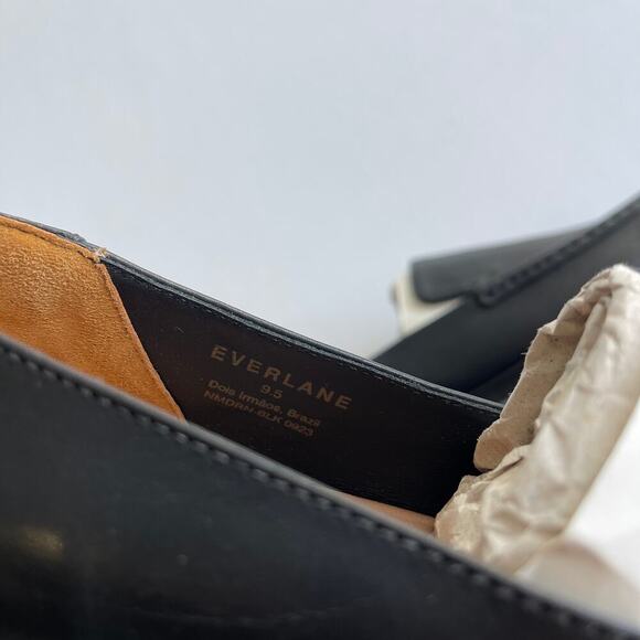 Everlane The Modern Loafer in Leather Black Women's Size 9.5 - Picture 11 of 11